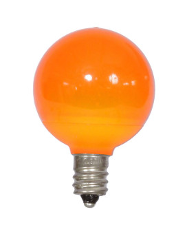 Vickerman G40 Orange Ceramic Ledbulb E12 96W 25Bx Xledcg4825