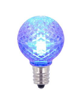 Vickerman G30 Faceted Led Blue Bulb E12 38W 25Bx Xledg3225