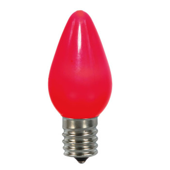 Vickerman C7 Ceramic Led Red Twinkle Bulb 25Box Xledsc73T25