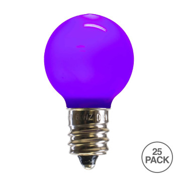 Vickerman G30 Purple Ceramic Ledbulb E12 96W 25Bx Xledcg3625