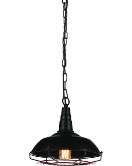 1 Light Down Mini Pendant With Antique Copper Finish