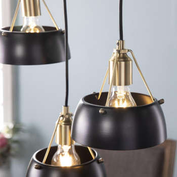 Renmarco Contemporary 3Light Cluster Pendant