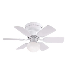 Westinghouse Lighting 7230800 Petite Indoor Ceiling Fan With Light 30 Inch White