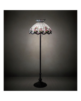 62 High Roseborder Floor Lamp