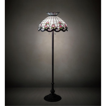 62 High Roseborder Floor Lamp