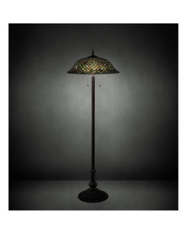 62 High Fishscale Floor Lamp