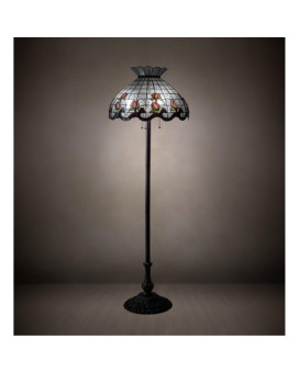 62 High Roseborder Floor Lamp