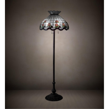 62 High Roseborder Floor Lamp