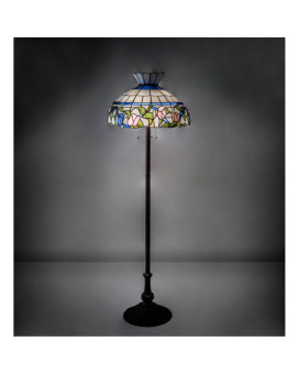 62 High Rose Vine Floor Lamp