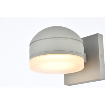 Raine Integrated Led Wall Sconce In Silver