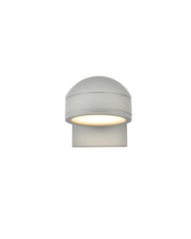 Raine Integrated Led Wall Sconce In Silver