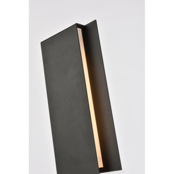 Raine Integrated Led Wall Sconce In Black