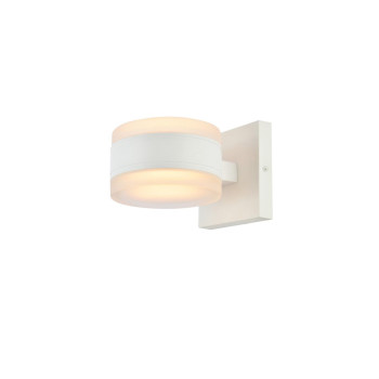 Raine Integrated Led Wall Sconce In White