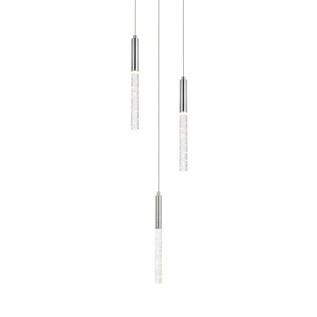 Ruelle 3 Lights Chrome Pendant