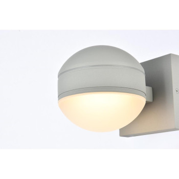 Raine Integrated Led Wall Sconce In Silver