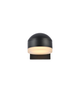 Raine Integrated Led Wall Sconce In Black