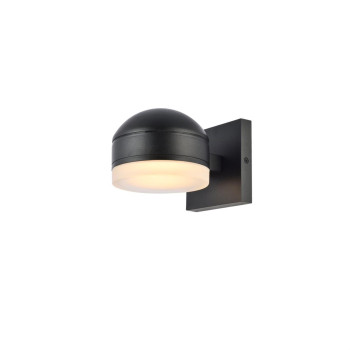 Raine Integrated Led Wall Sconce In Black