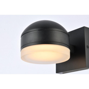 Raine Integrated Led Wall Sconce In Black