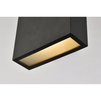 Raine Integrated Led Wall Sconce In Black