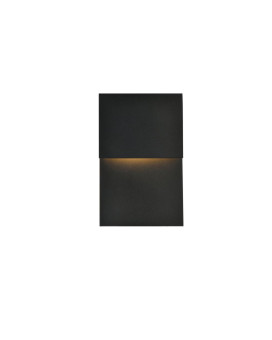 Raine Integrated Led Wall Sconce In Black