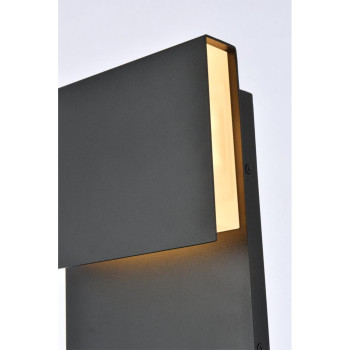 Raine Integrated Led Wall Sconce In Black