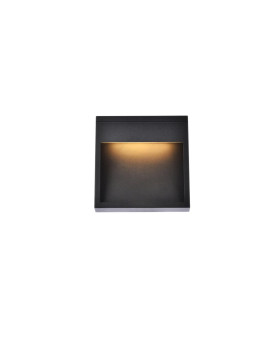 Raine Integrated Led Wall Sconce In Black