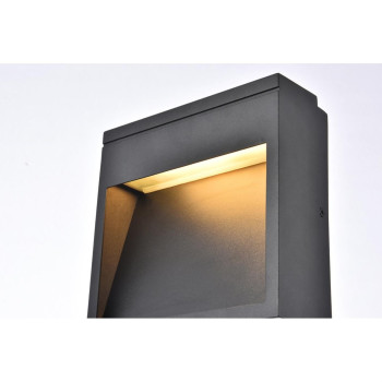 Raine Integrated Led Wall Sconce In Black