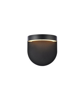 Raine Integrated Led Wall Sconce In Black