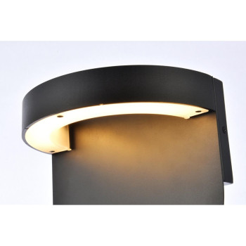 Raine Integrated Led Wall Sconce In Black