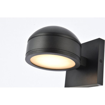 Raine Integrated Led Wall Sconce In Black