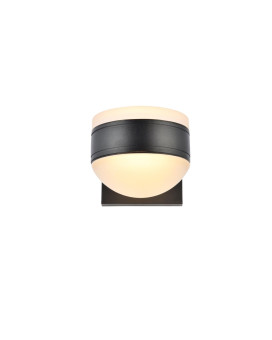 Raine Integrated Led Wall Sconce In Black