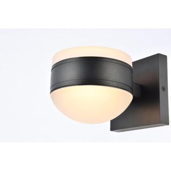 Raine Integrated Led Wall Sconce In Black