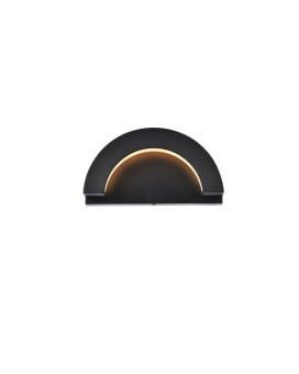 Raine Integrated Led Wall Sconce In Black