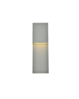 Raine Integrated Led Wall Sconce In Silver