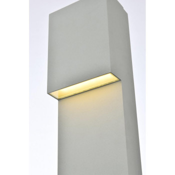 Raine Integrated Led Wall Sconce In Silver