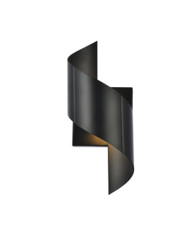 Raine Integrated Led Wall Sconce In Black