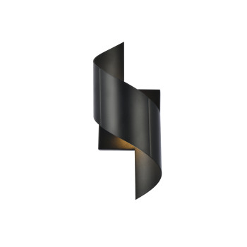 Raine Integrated Led Wall Sconce In Black