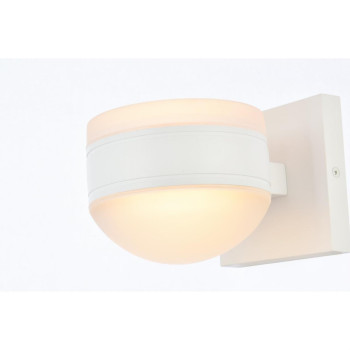 Raine Integrated Led Wall Sconce In White