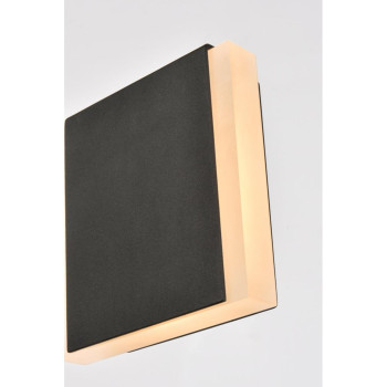 Raine Integrated Led Wall Sconce In Black