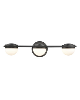 Nelly 22 Wide 3Light Vanity Light Matte Black