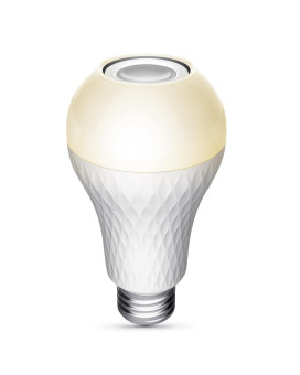 Feit Electric Led Builtin Speaker Intellibulb A19 With An E26 Medium Base Light Bulb 60W Equivalent 15 Year Life 750 Lu