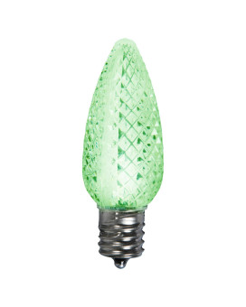 Vickerman C7 Faceted Led Lime Twinkle Bulb 25Box Xledc7Et25