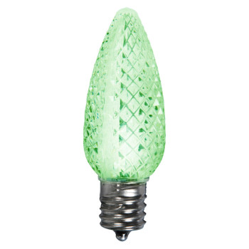 Vickerman C7 Faceted Led Lime Twinkle Bulb 25Box Xledc7Et25