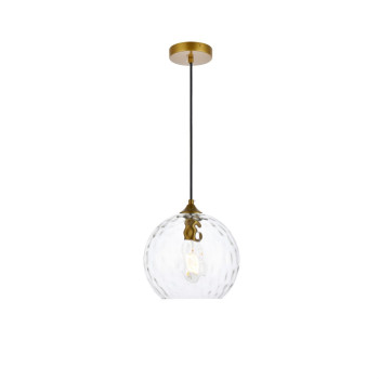 Cashel 10 Inch Light Brass Pendant