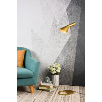 Juniper 1 Light Brass Floor Lamp