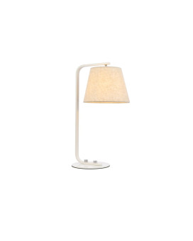 Tomlinson 1 Light White Table Lamp