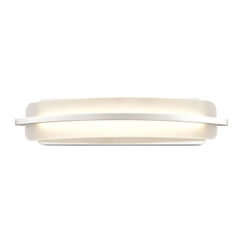 Curvato 255 Wide Led Vanity Light Polished Chrome