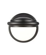 Nelly 5 Wide 1Light Vanity Light Matte Black