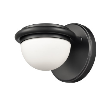 Nelly 5 Wide 1Light Vanity Light Matte Black