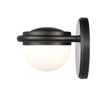 Nelly 5 Wide 1Light Vanity Light Matte Black